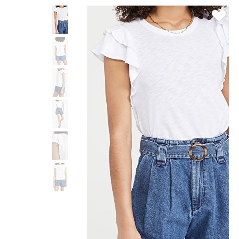 NWT Veronica Beard Akeela Tee in size XS